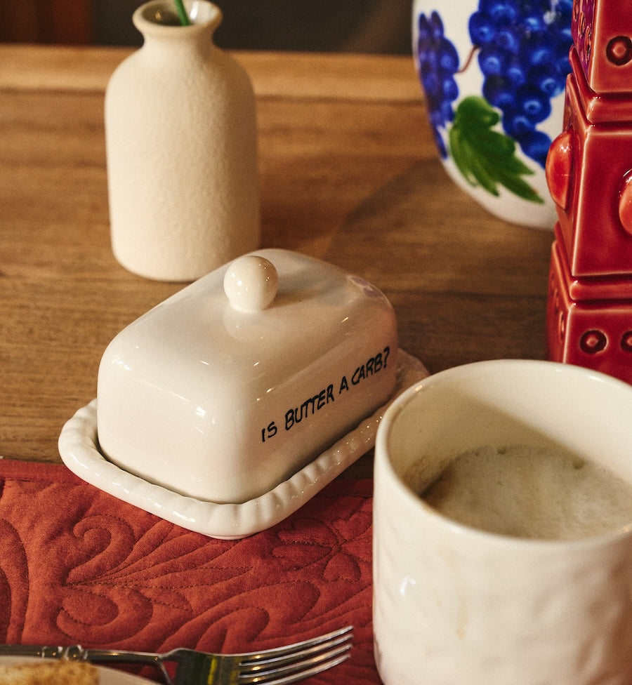 A&N Is Butter a Carb Butter Dish