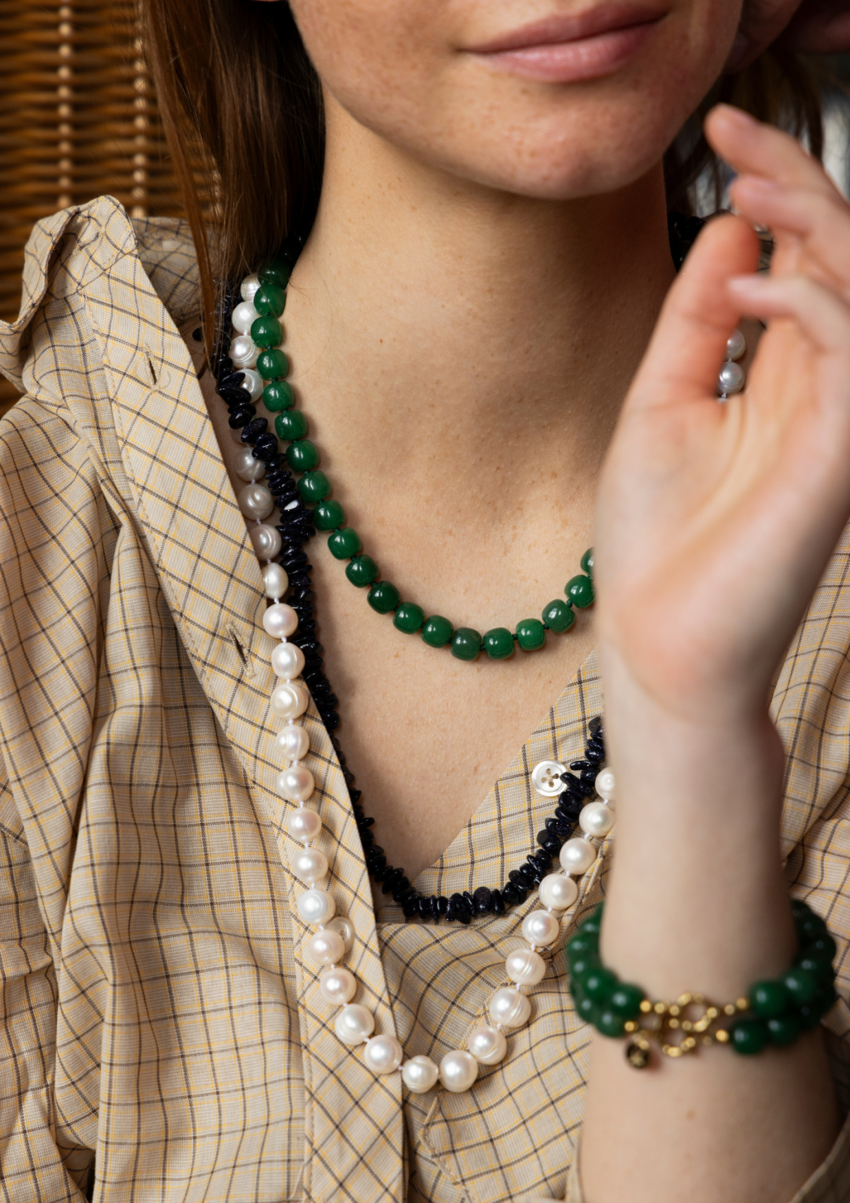 BS William Green Necklace