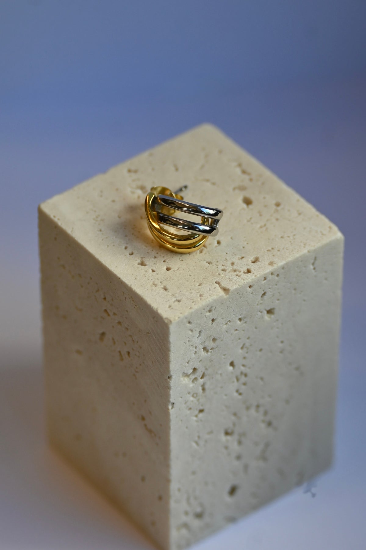 Maeve  Mixed Hoop Earring