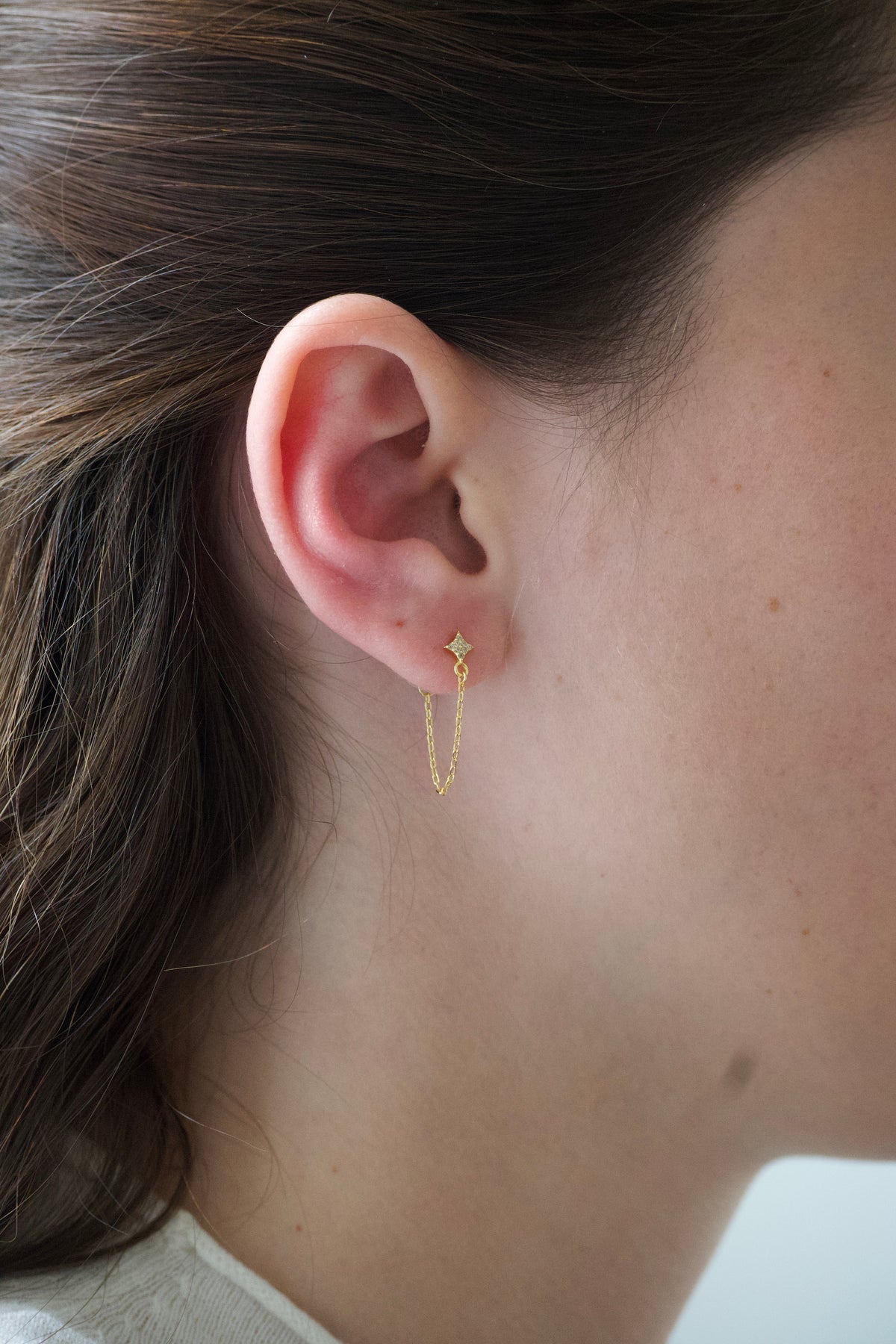 Nova Star Chain Earring