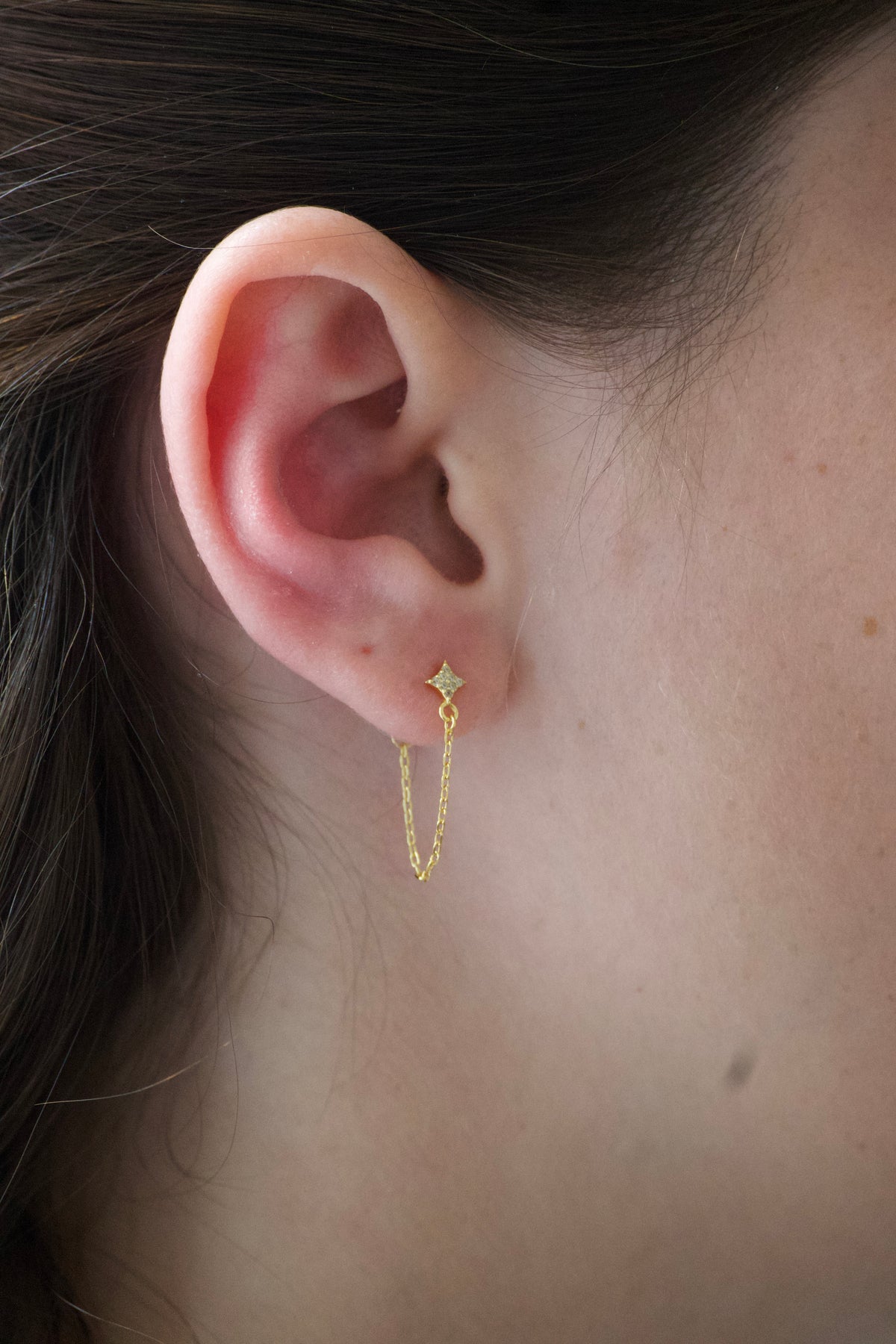 Nova Star Chain Earring