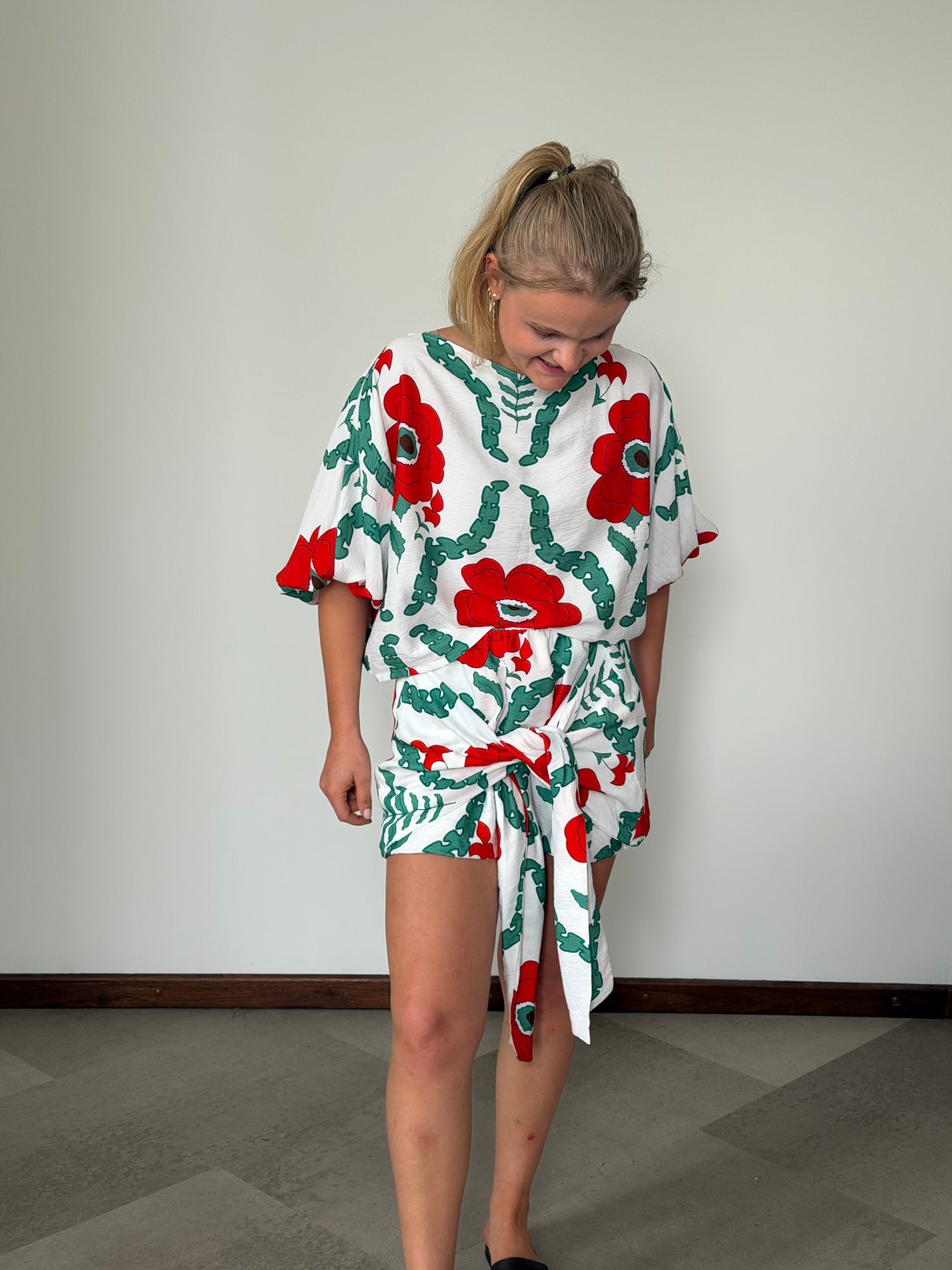 Grace Flower Skort