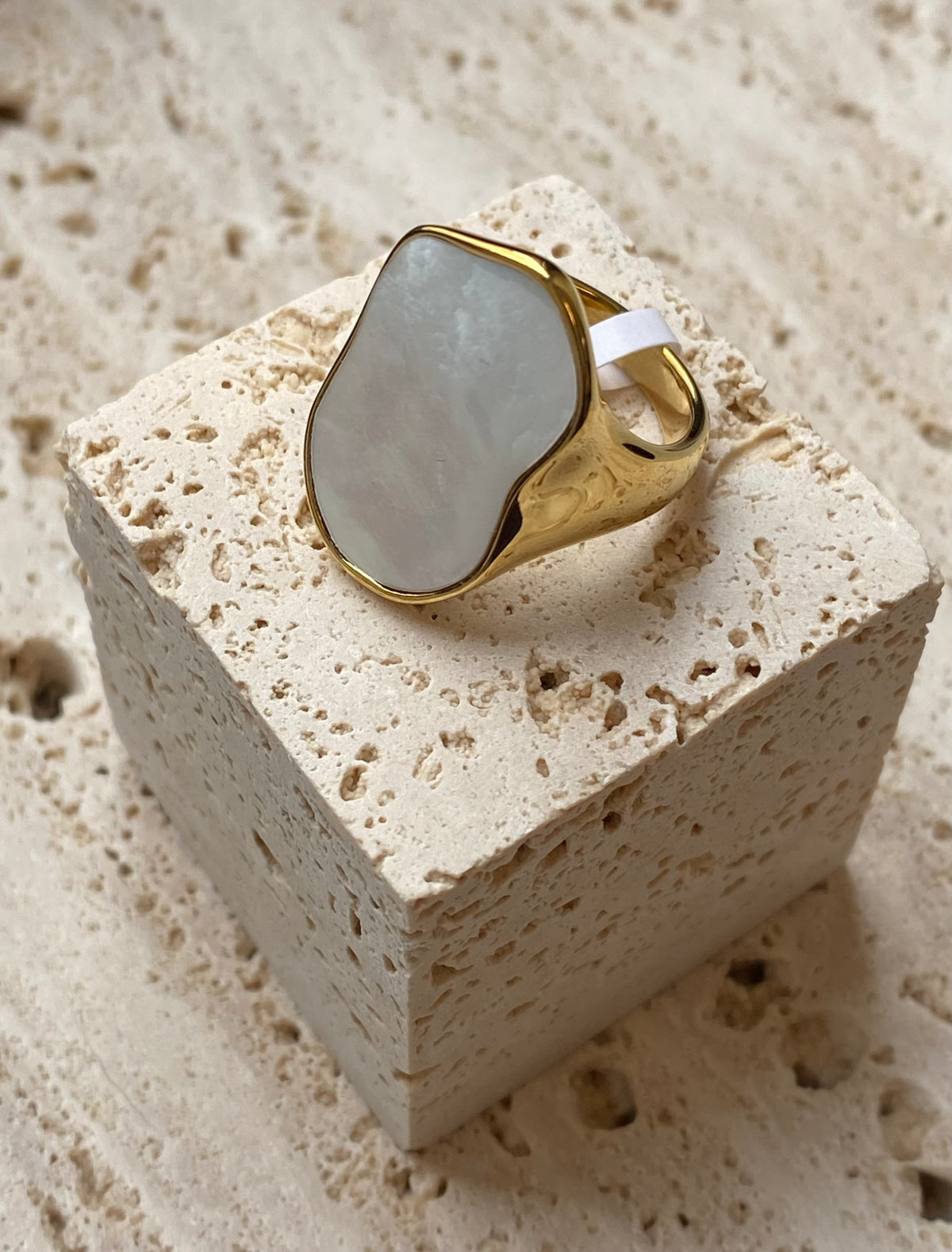 STOCKSALE White Stone Ring