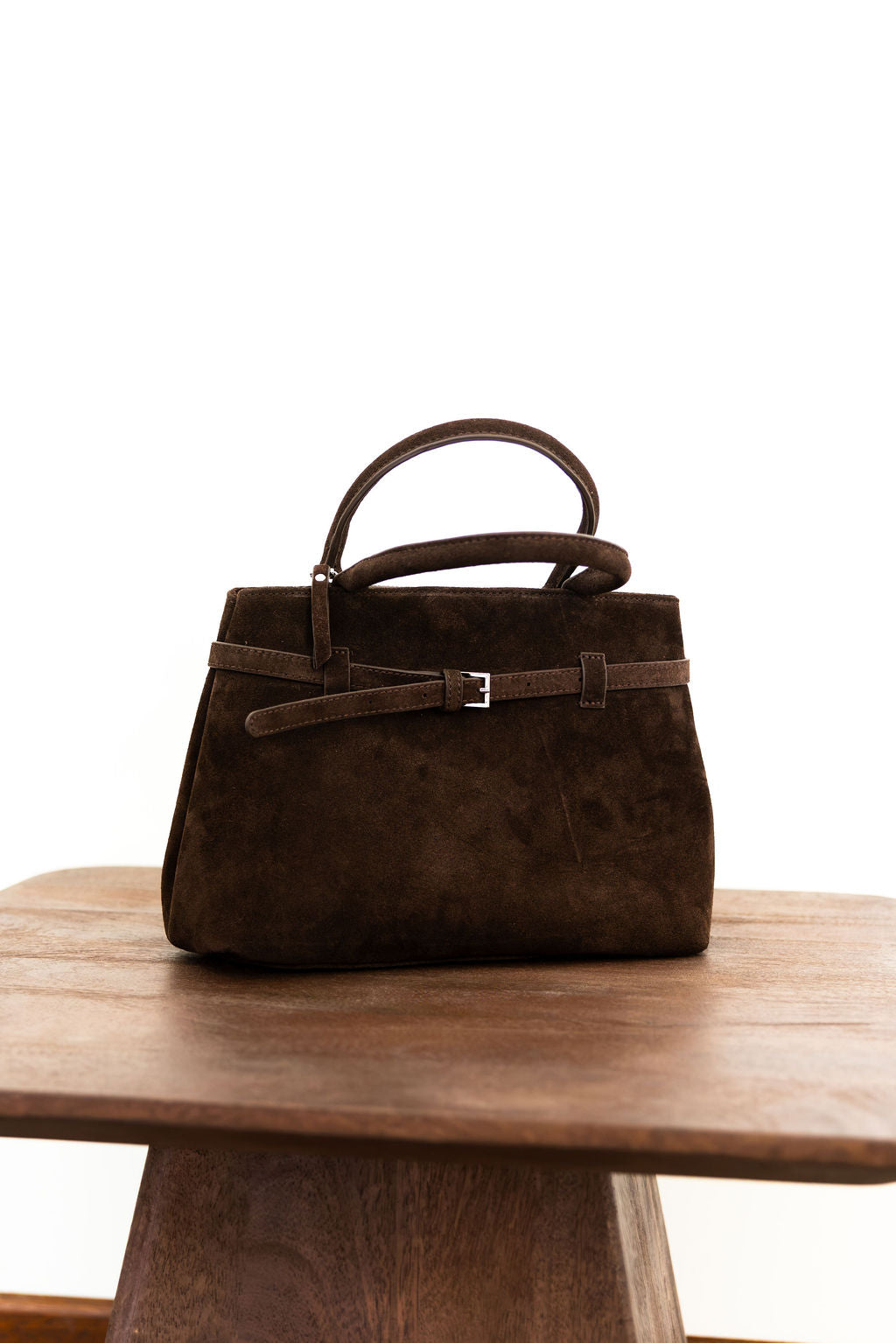 Macie Bag Suede Brown