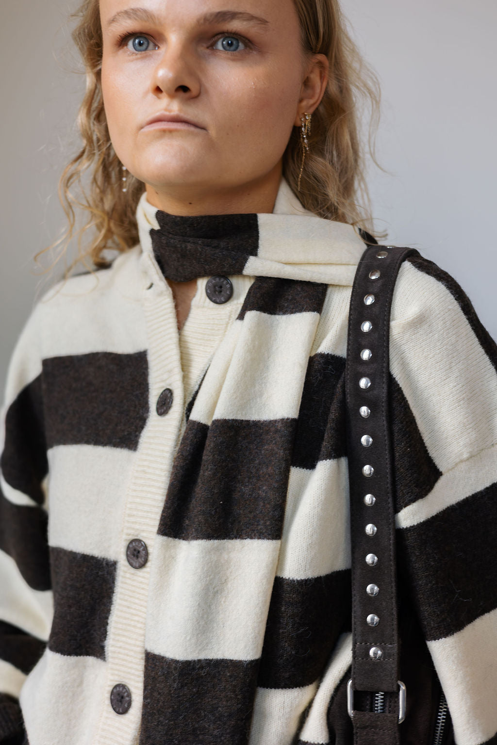 H&Y Indy Striped Cardigan