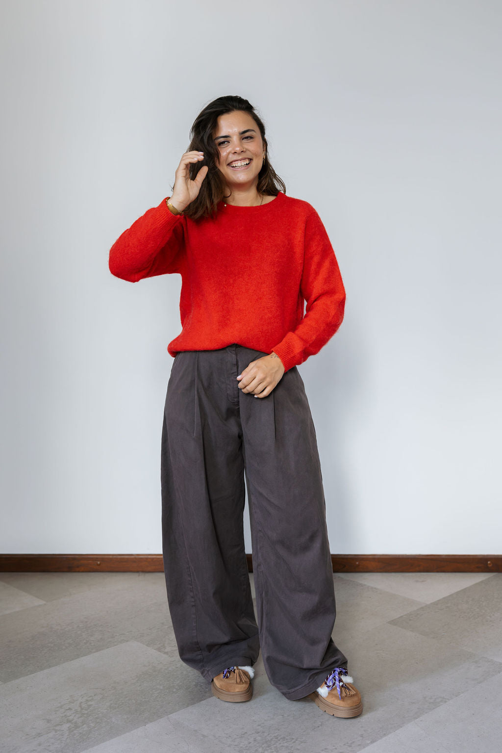 Imprevu Ivy Pull-Red/Brown