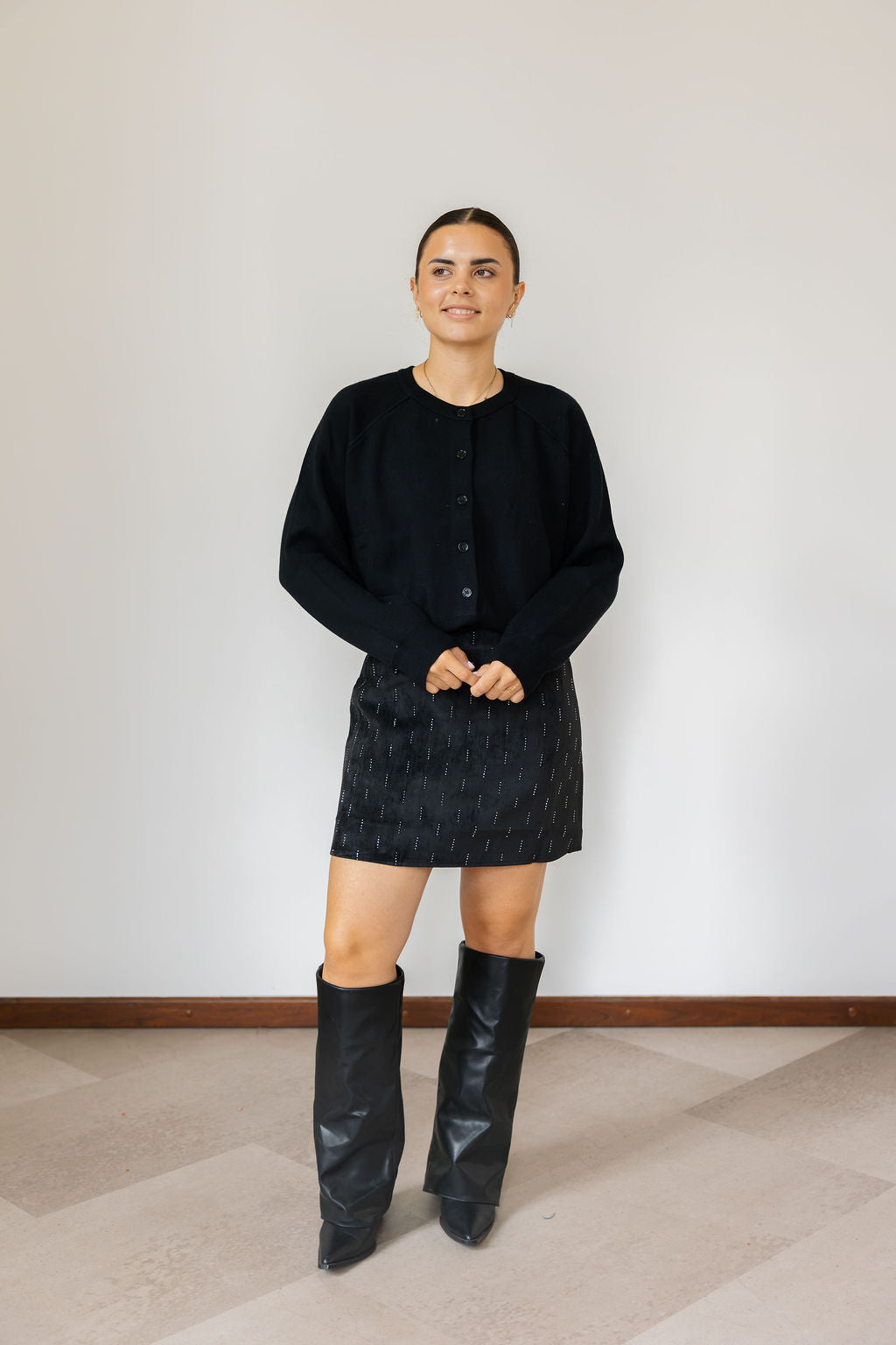 WP Sofia Cardigan - Black