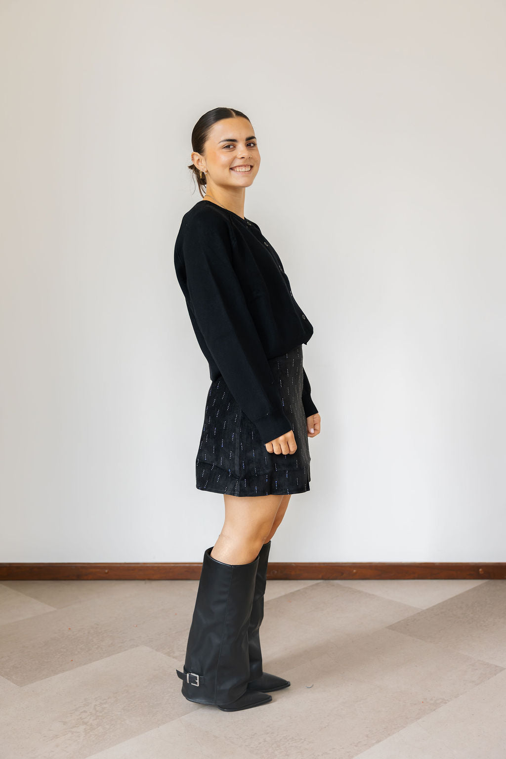 WP Sofia Cardigan - Black