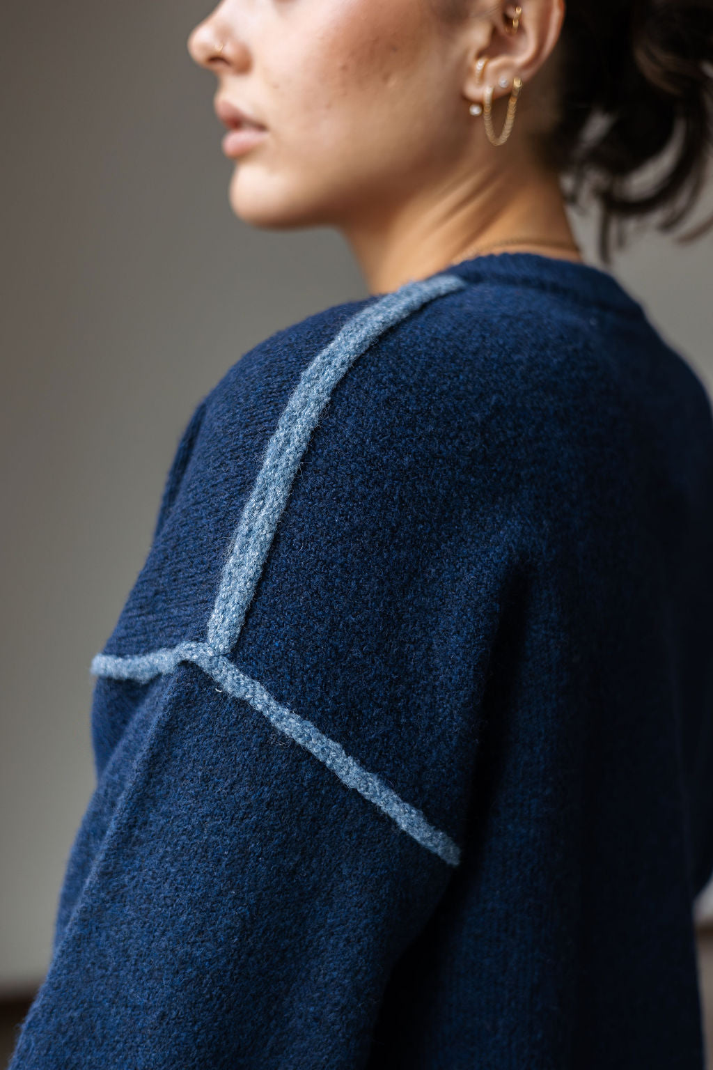 WP Elin Jumper - Navy Blue