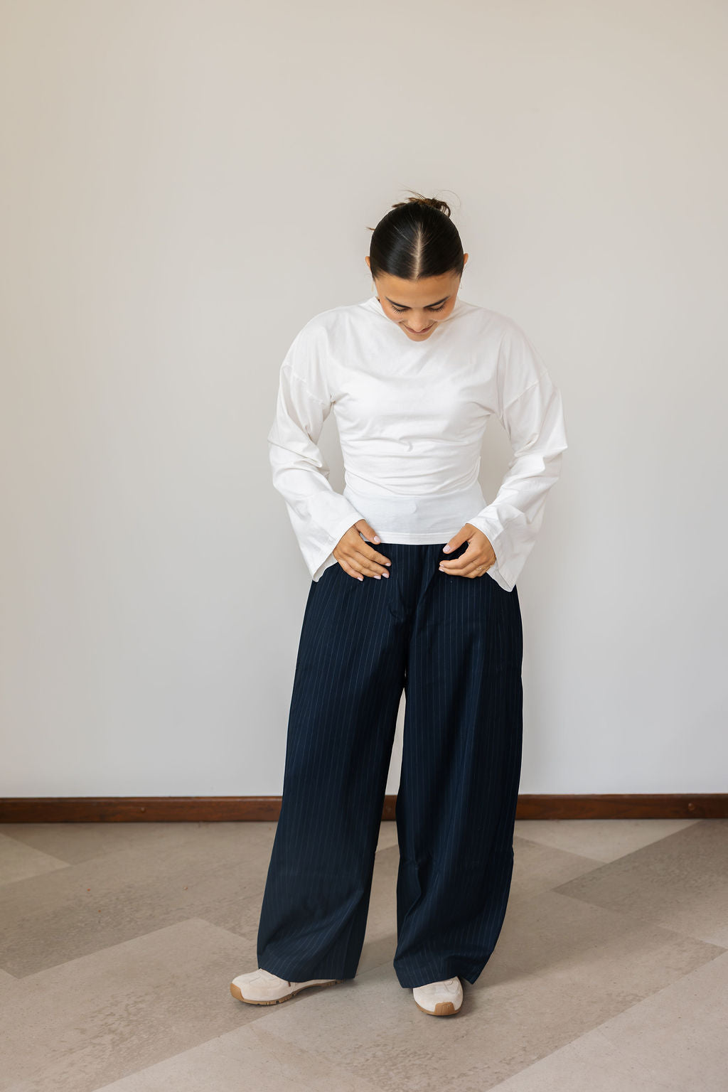 LL Bambus Pantalon Dark Navy