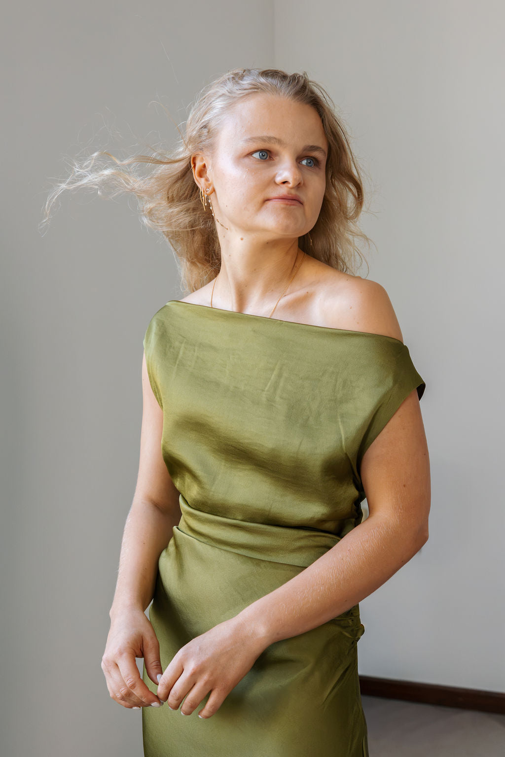 Noella Mignonette Dress Green