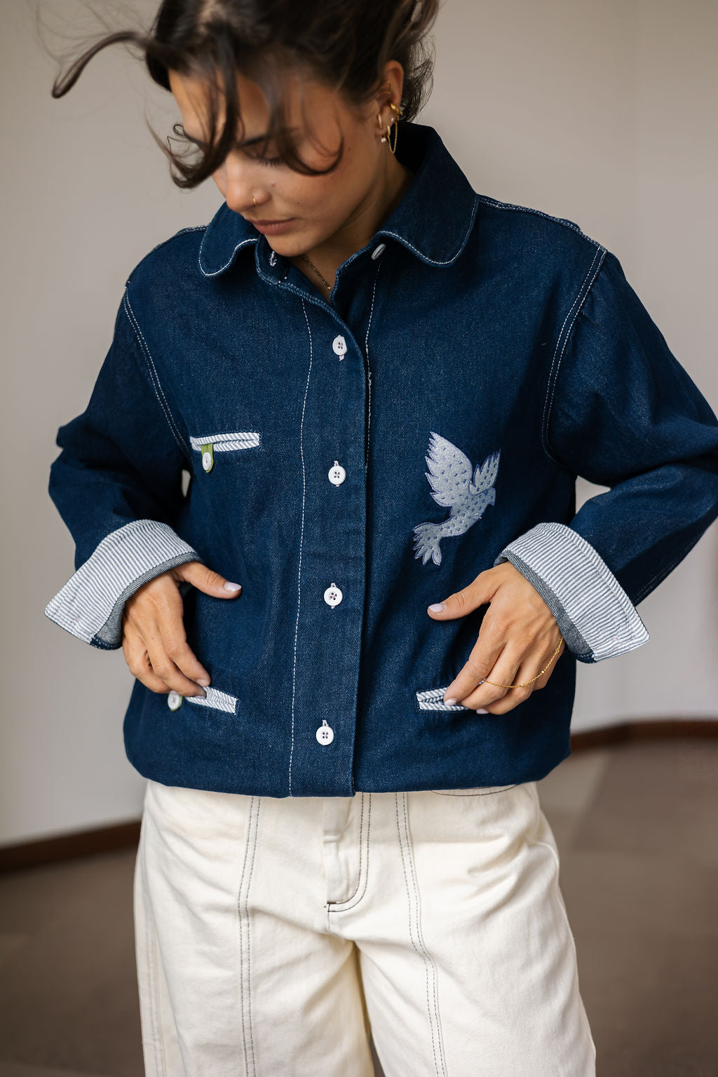 LL Eddal Jacket Dark Blue