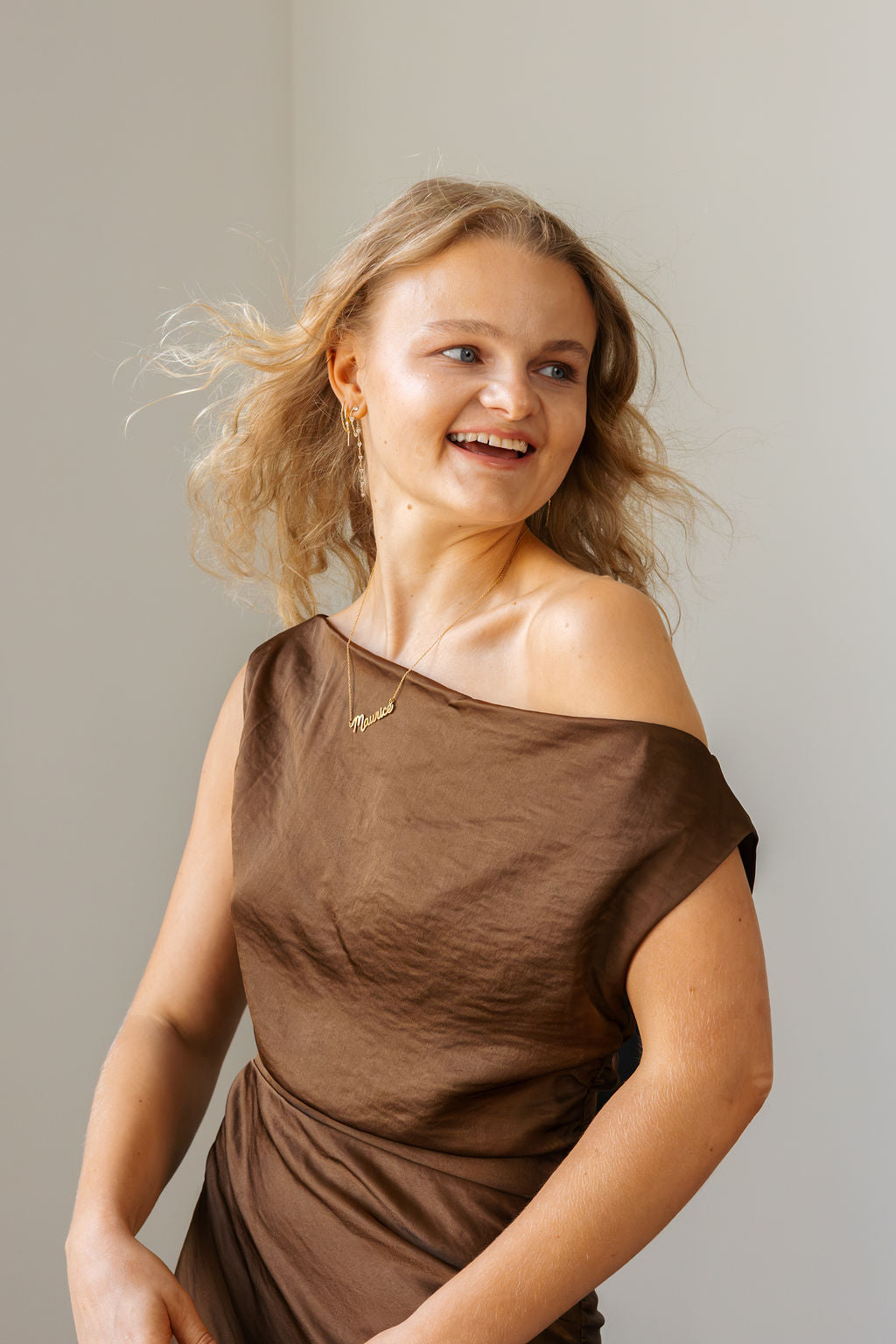 Noella Mignonette Dress Brown