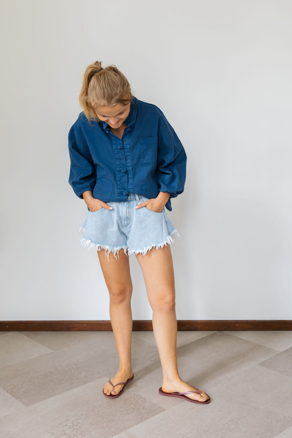 Odette Light Blue Short