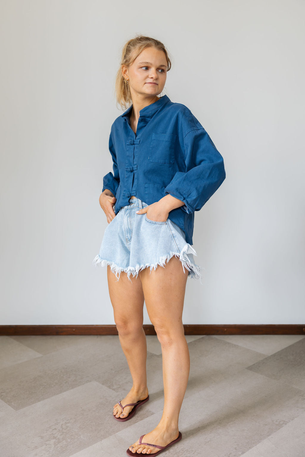 Odette Light Blue Short