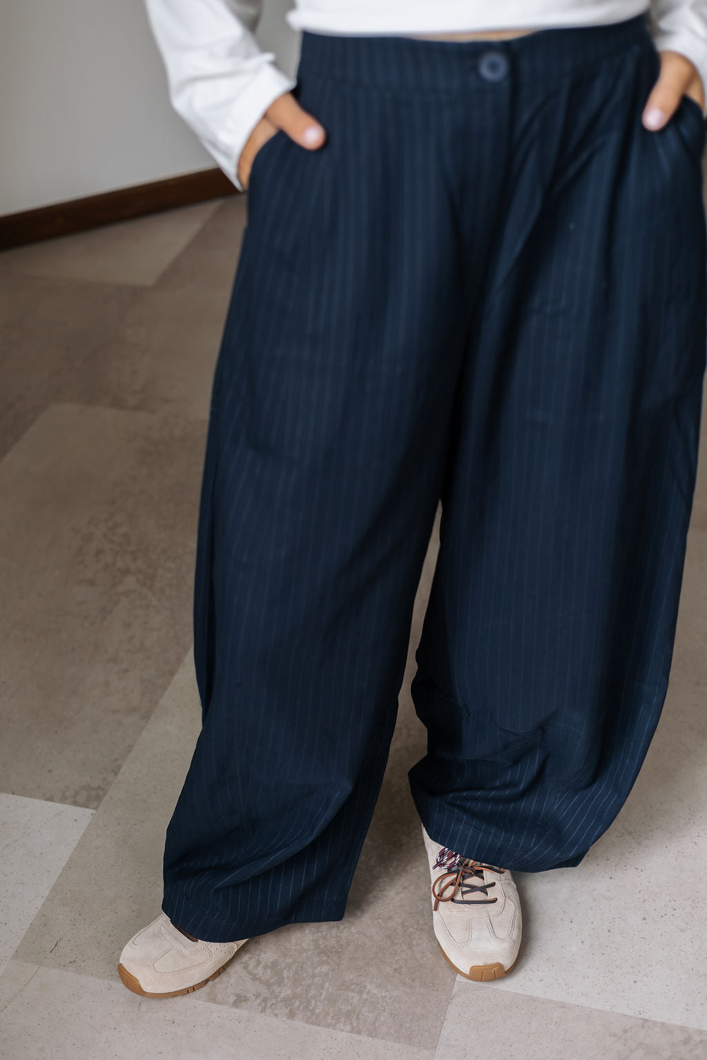 LL Bambus Pantalon Dark Navy