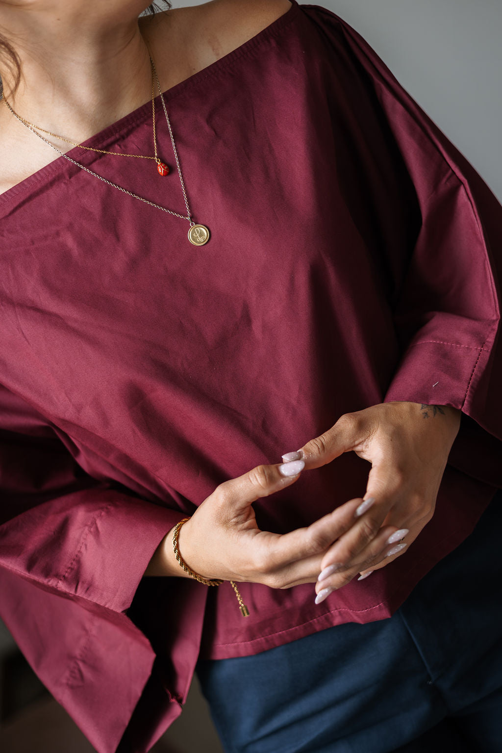 Nono Blouse Bordeaux