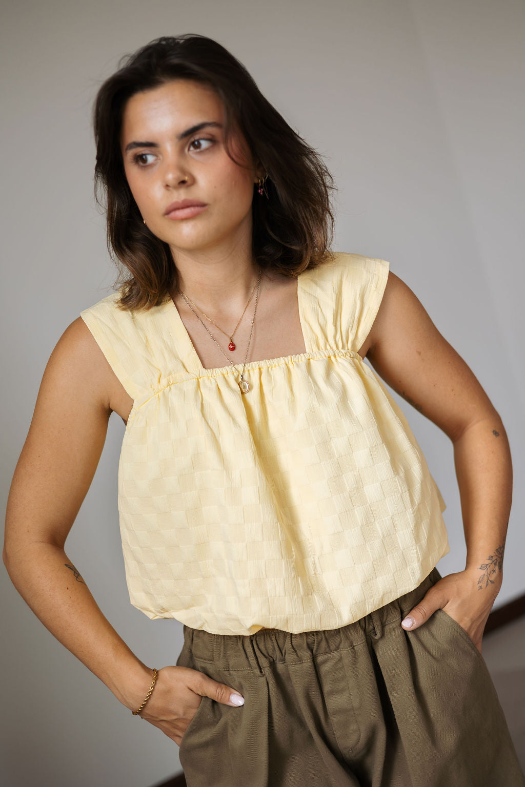 Morgane top Yellow