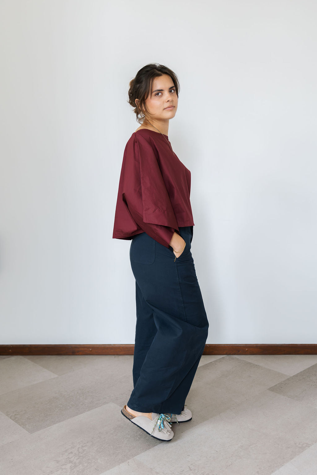 Nono Blouse Bordeaux