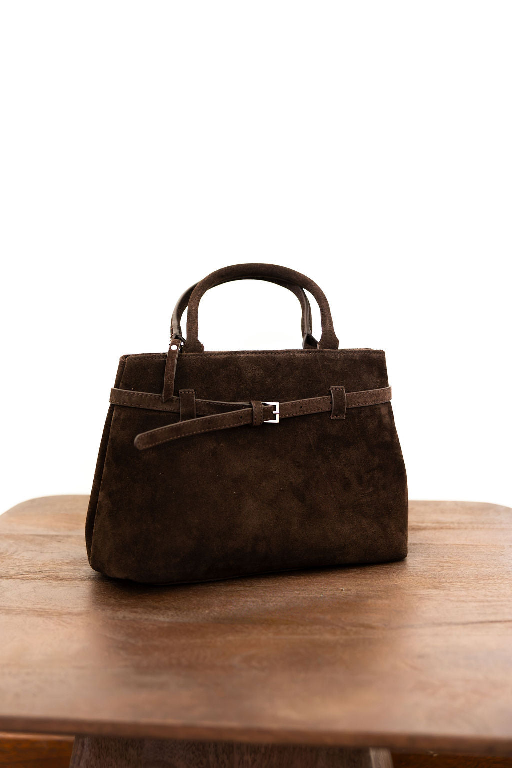 Macie Bag Suede Brown