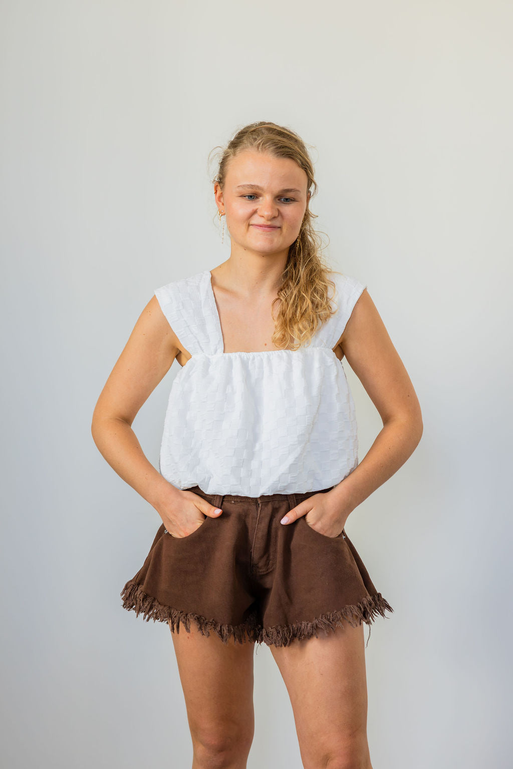 Morgane top White