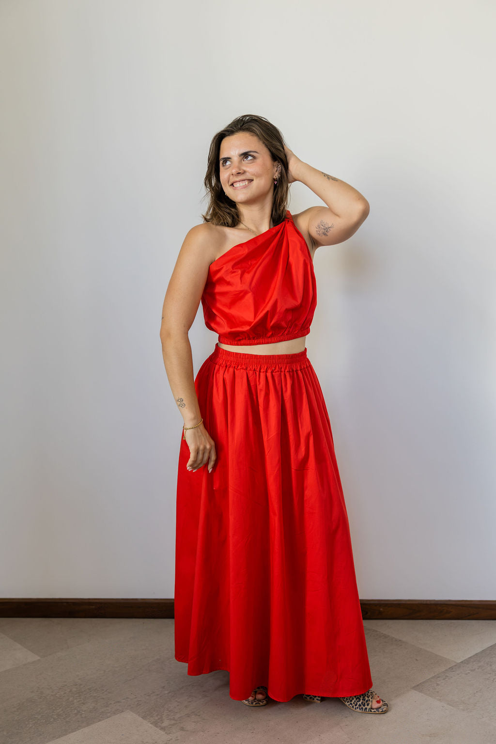 Alysee Set Royal Red