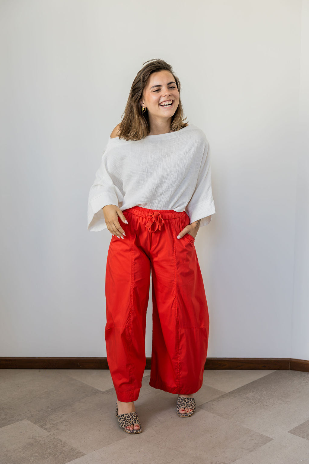 Maya Tetra Blouse White