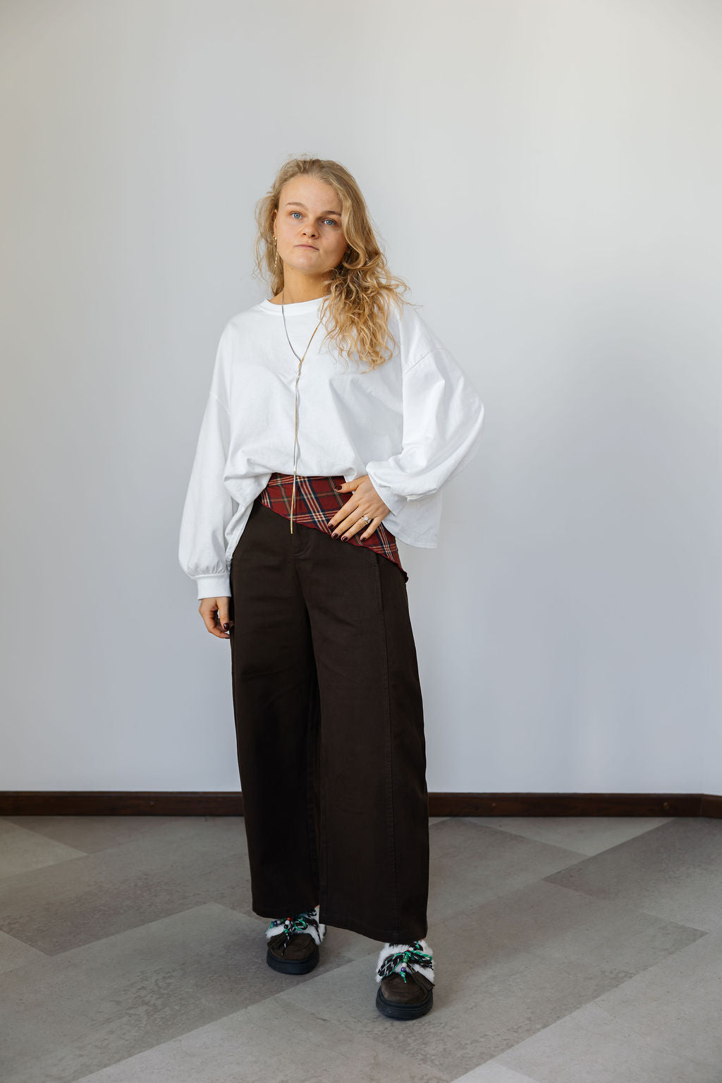 Jule Balloon Pantalon Brown