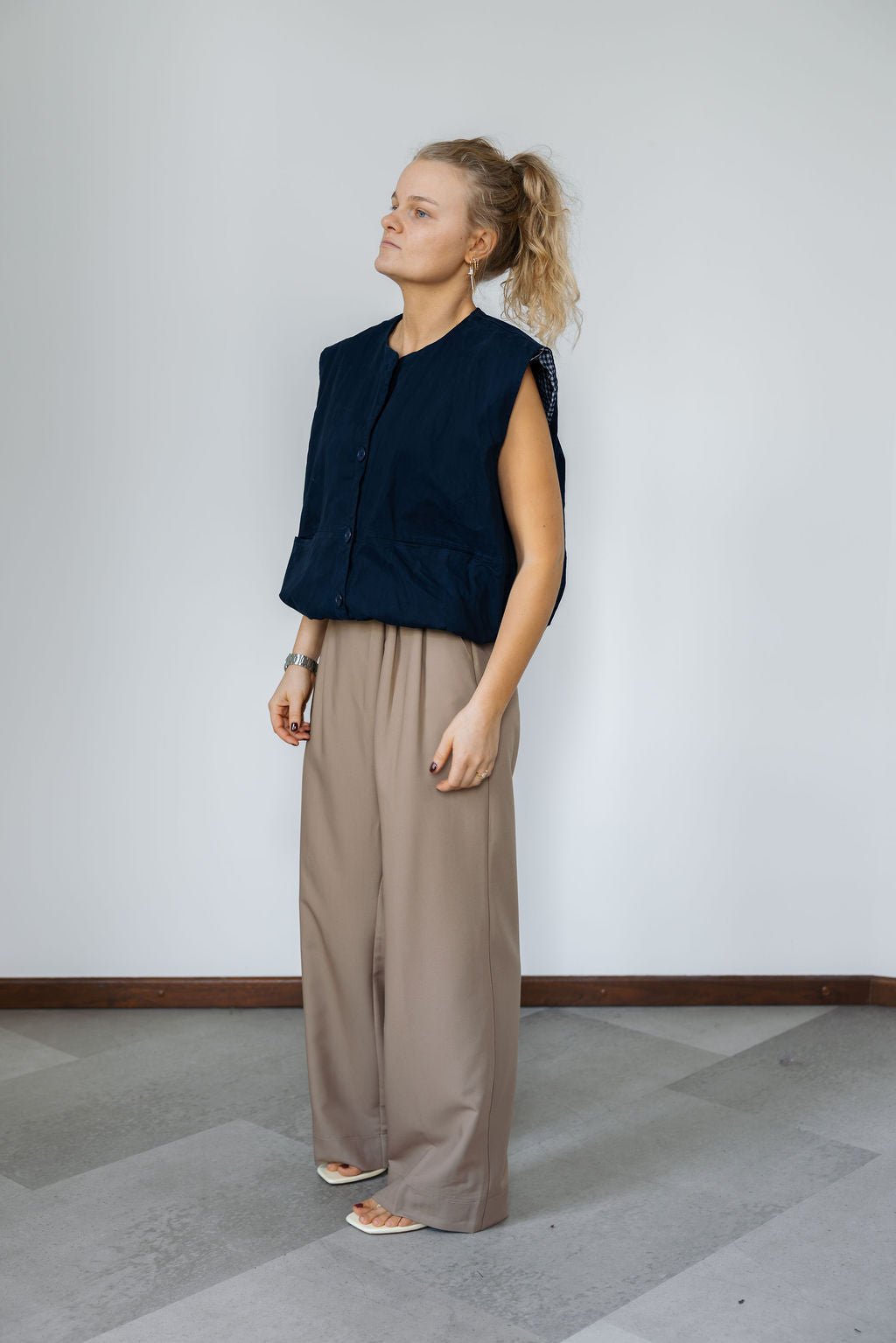 Freya Pocket Vest Marine Blue