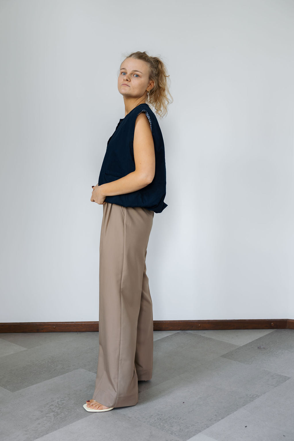 Freya Pocket Vest Marine Blue