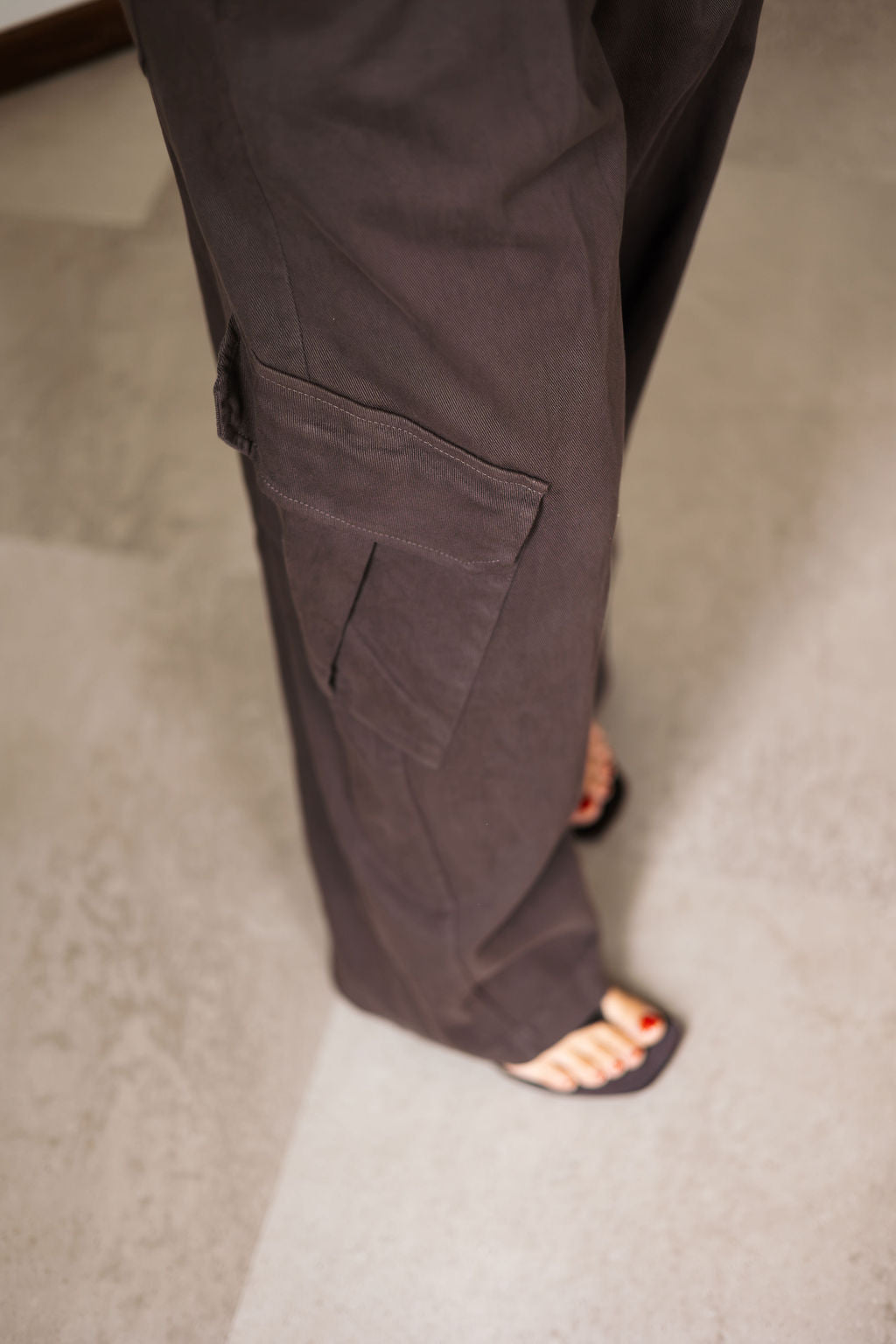 Nate Balloon Pantalon Brown