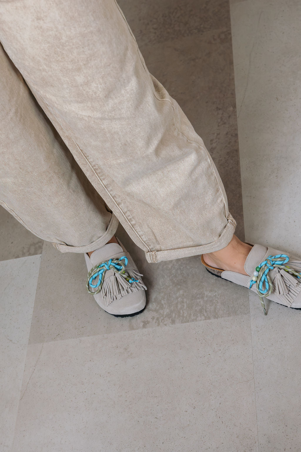DWRS Sakai Slippers Grey