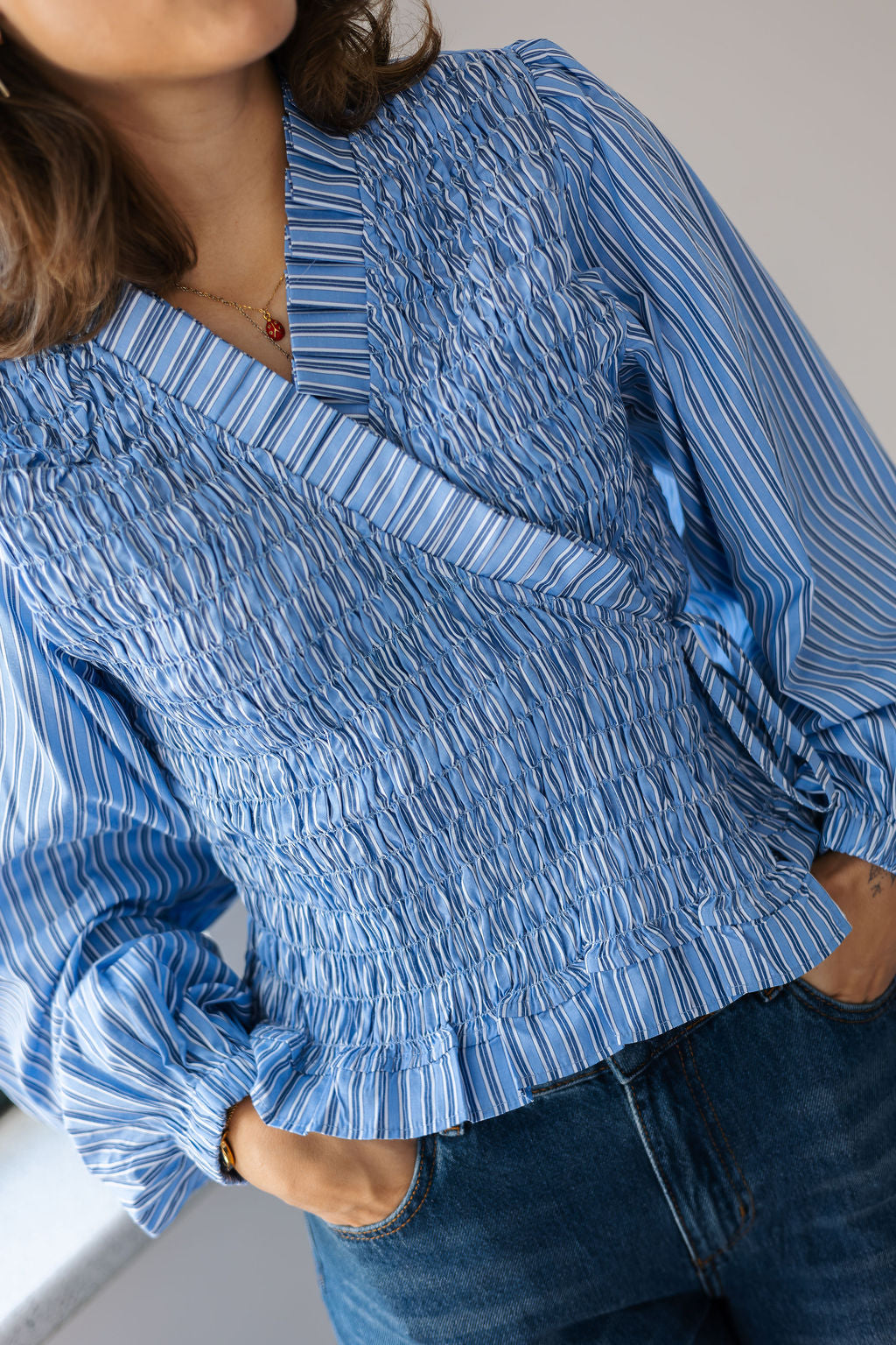 H&Y Debby Blouse Blue
