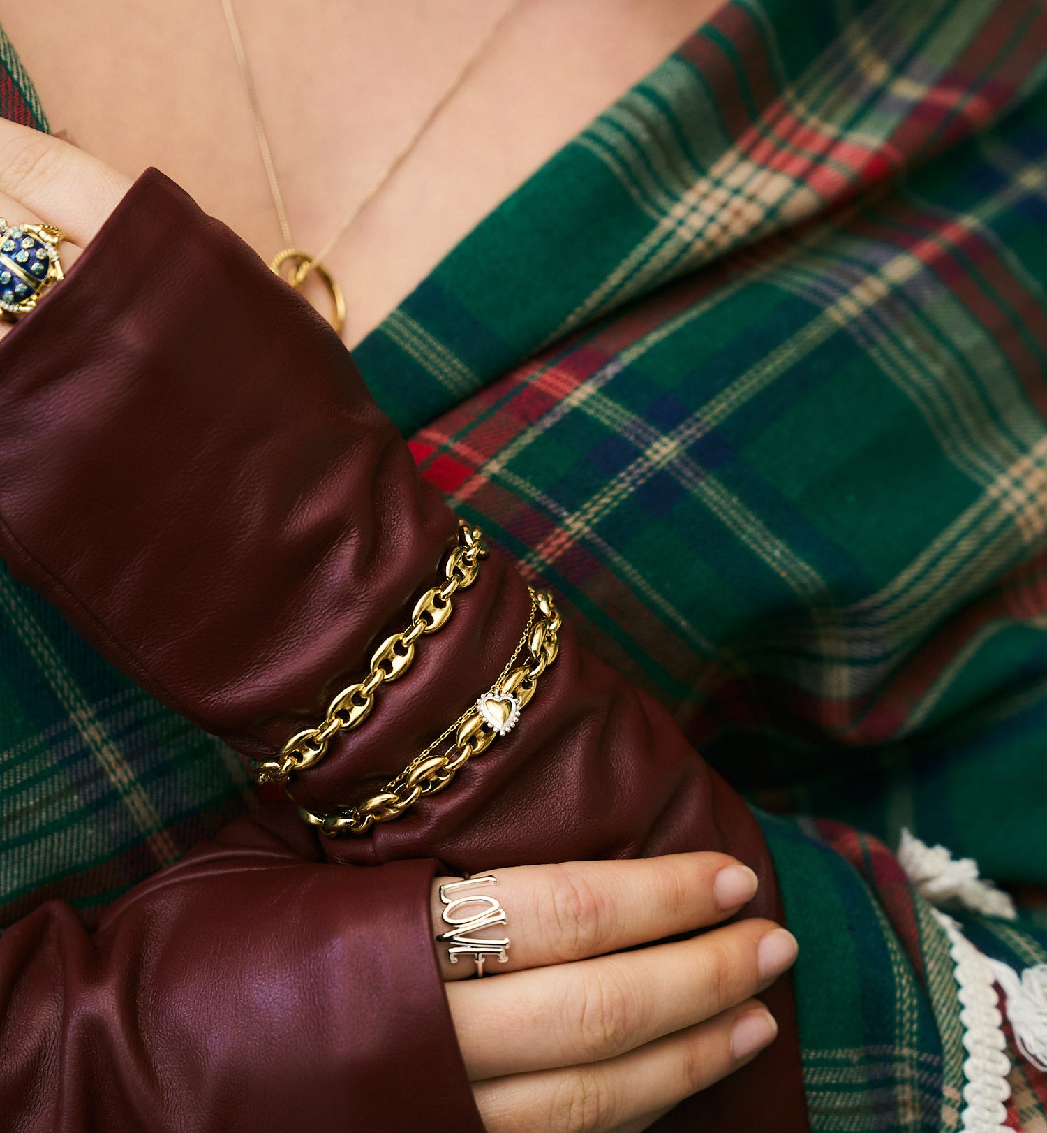A&N Bravery Heart Bracelet