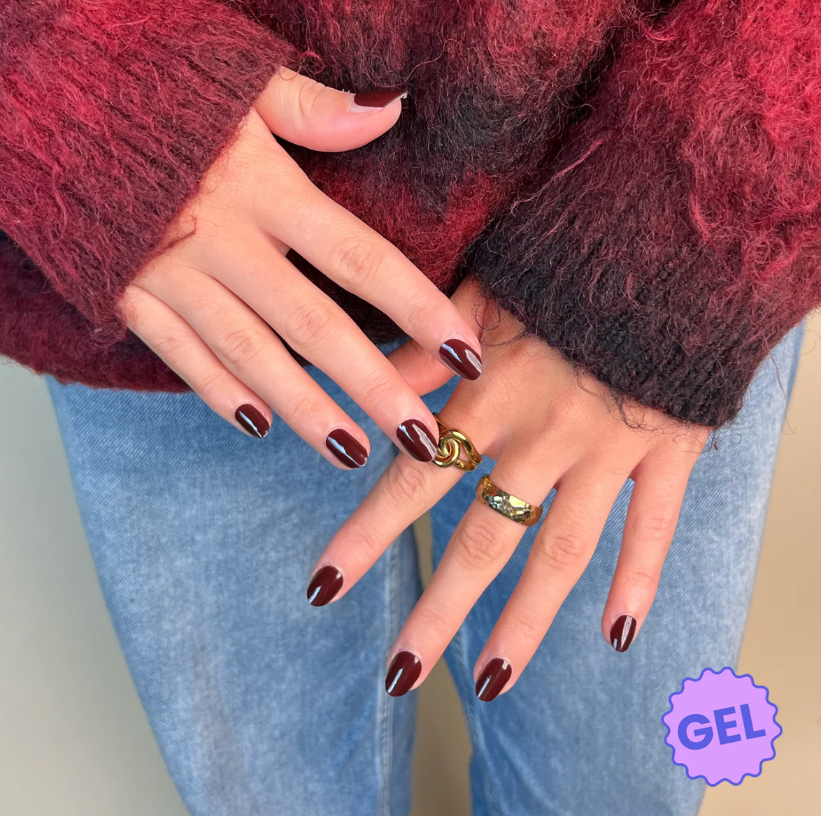 Blitsbee Burgundy Red