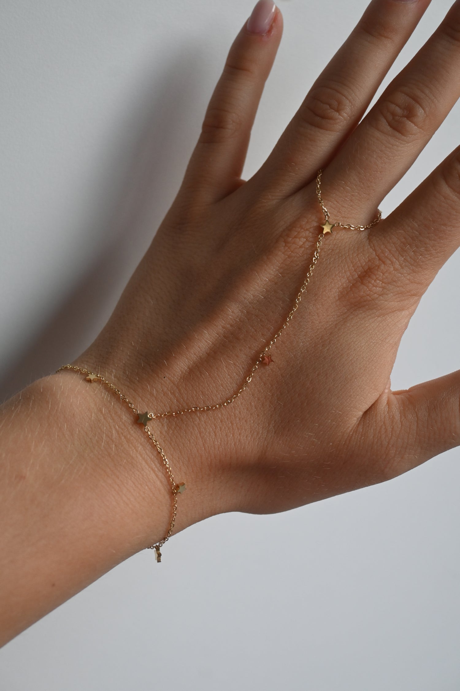 Little Star Handchain-Goud/Zilver