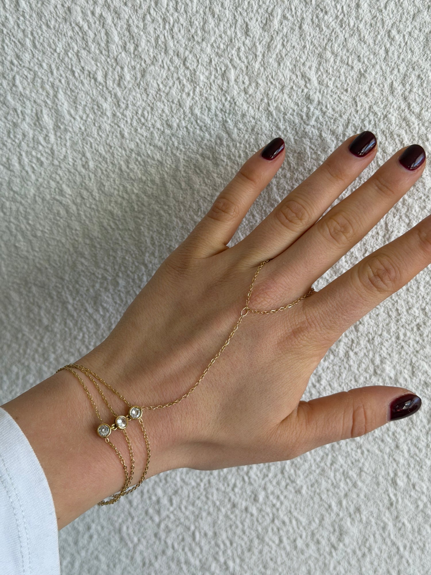 Alysée Triple Diamond Handchain