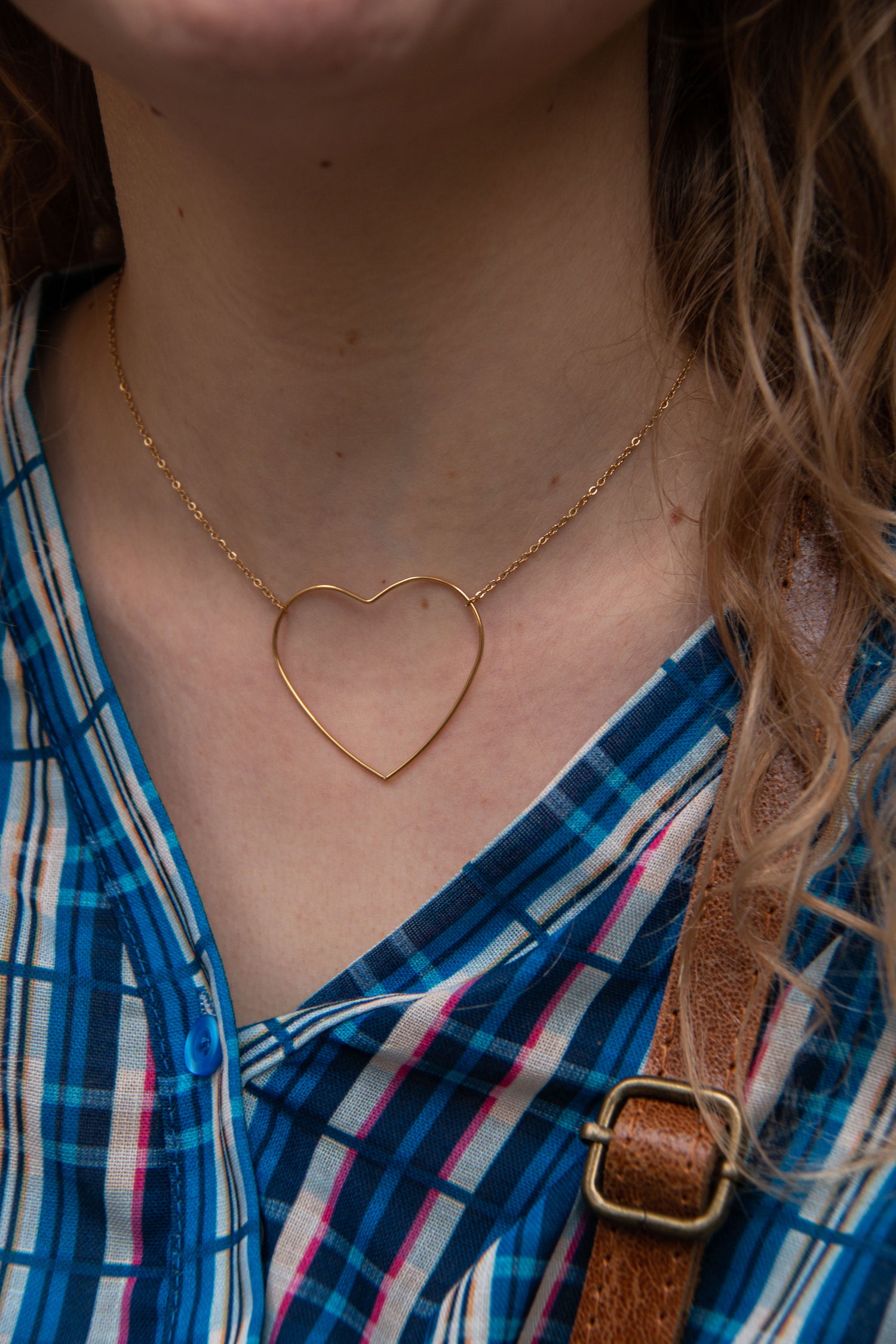 Big Love Necklace-Goud/Zilver
