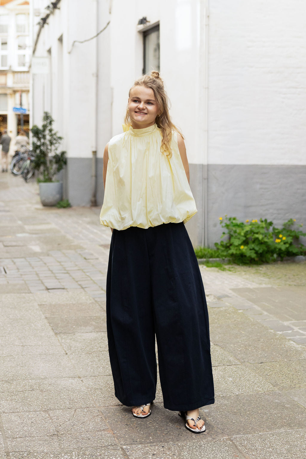 Marley Balloon Pantalon Marine Blue