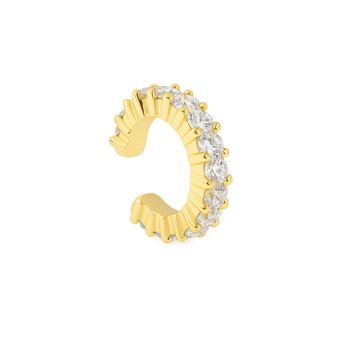 Iris Diamond Ear Cuff