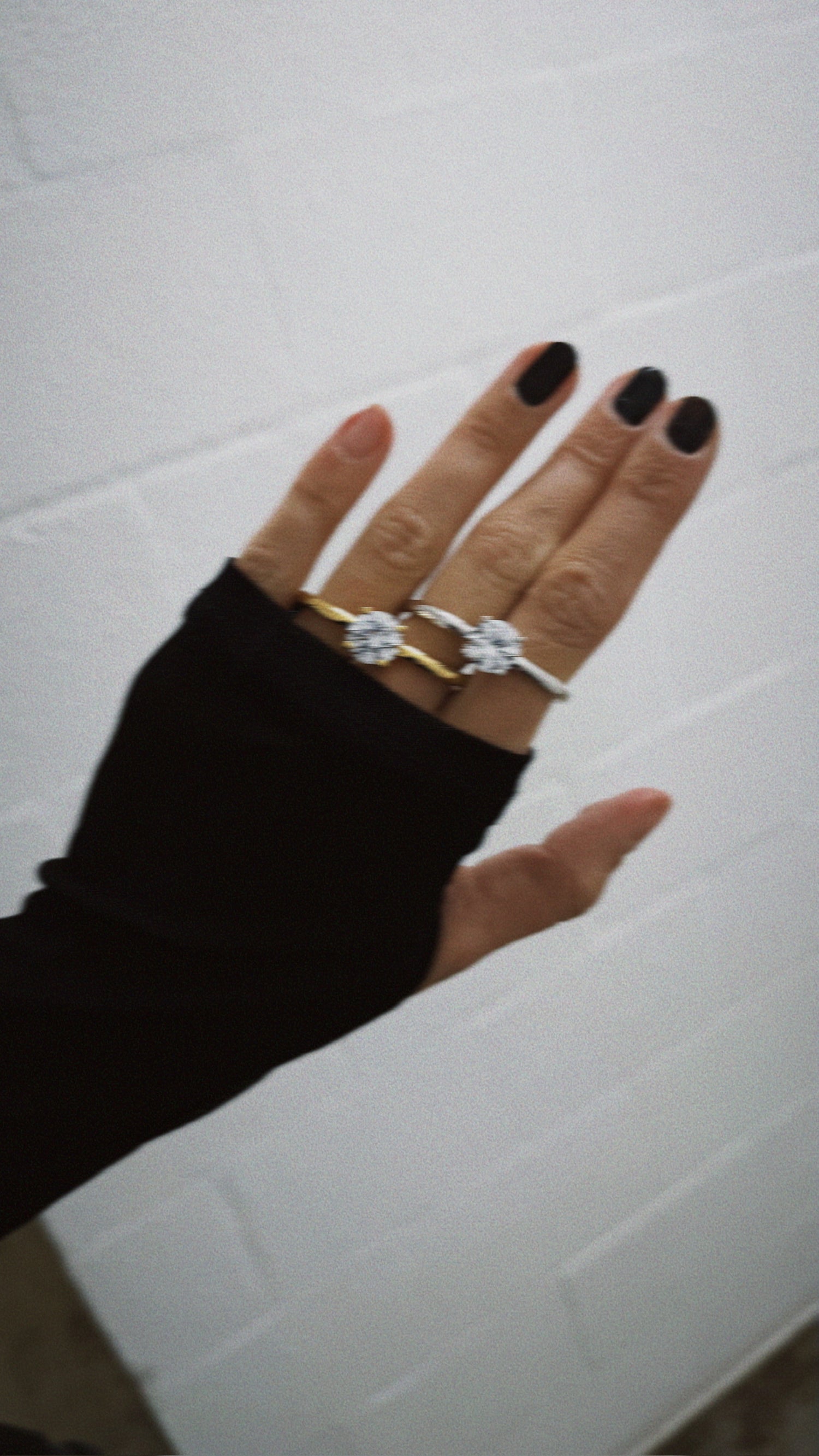 Gaya Solitaire Ring-Goud/Zilver