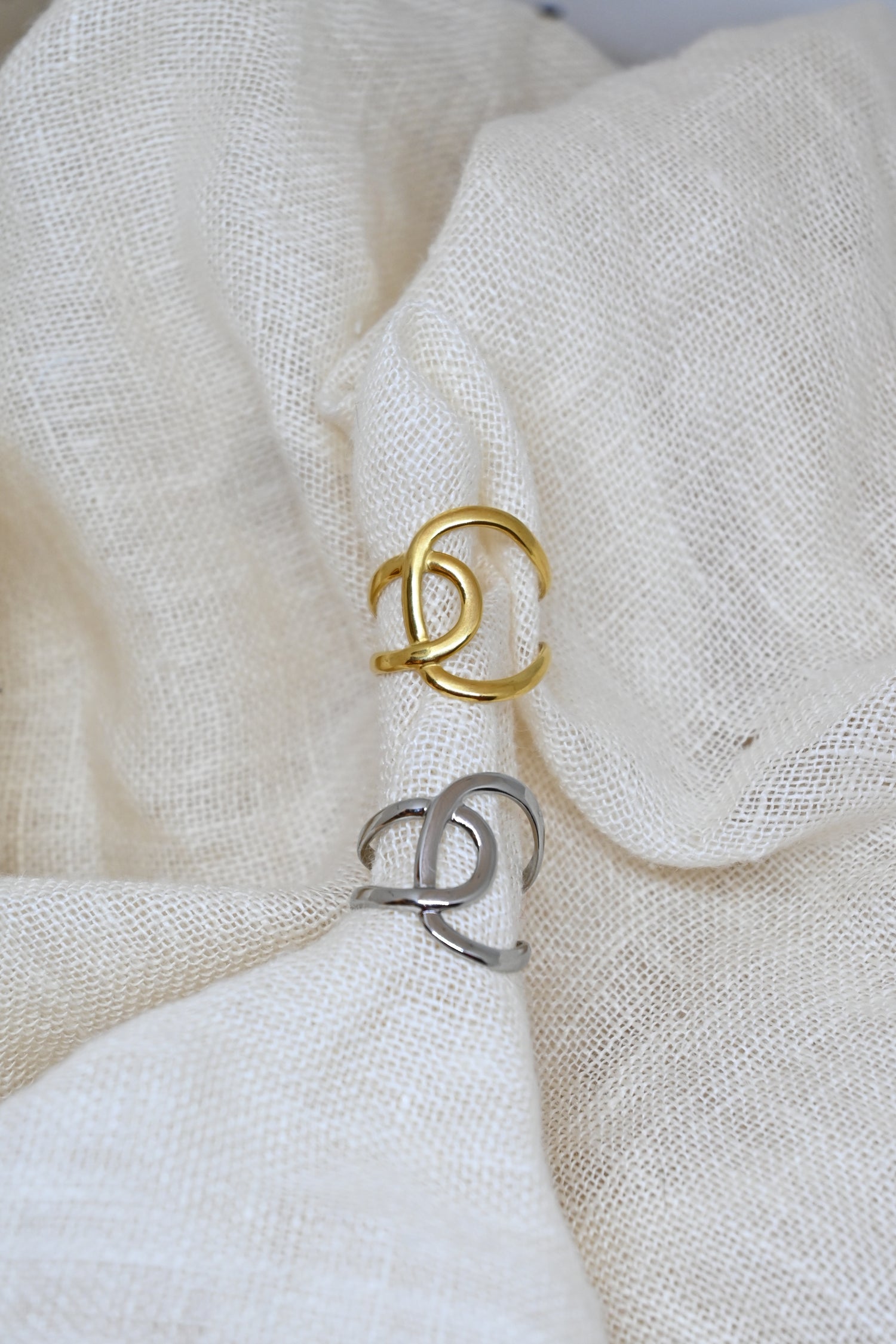 Lara Circle Ring-Goud/Zilver