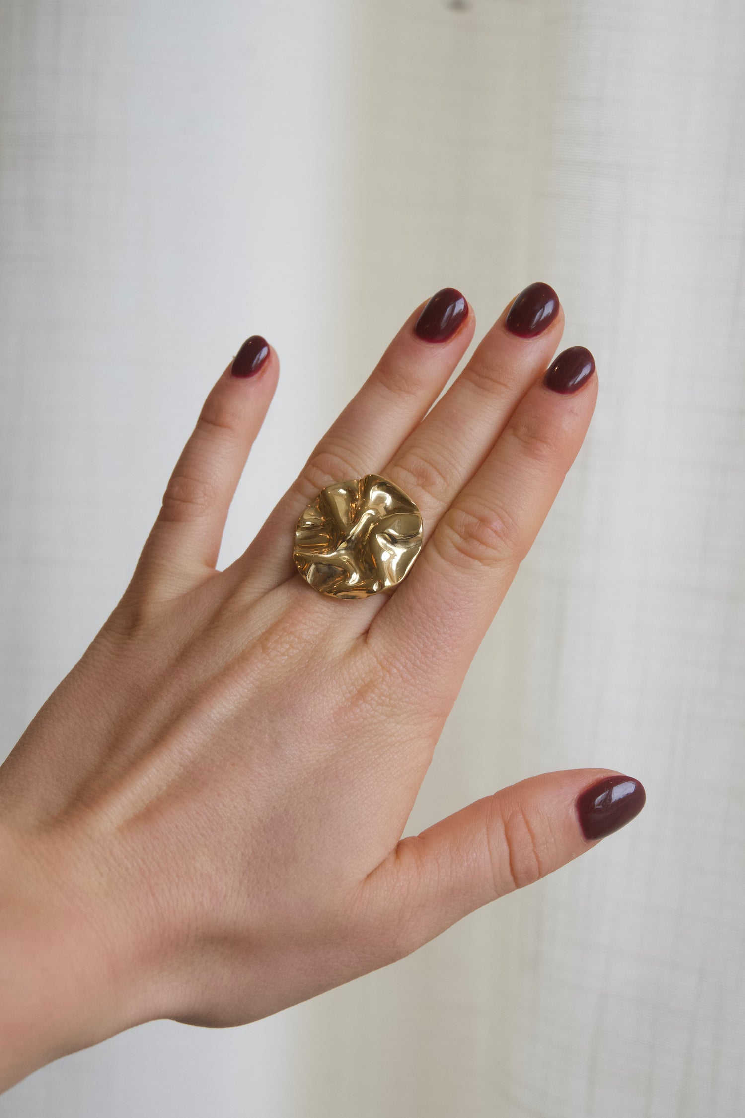 Juno Rough Round Ring