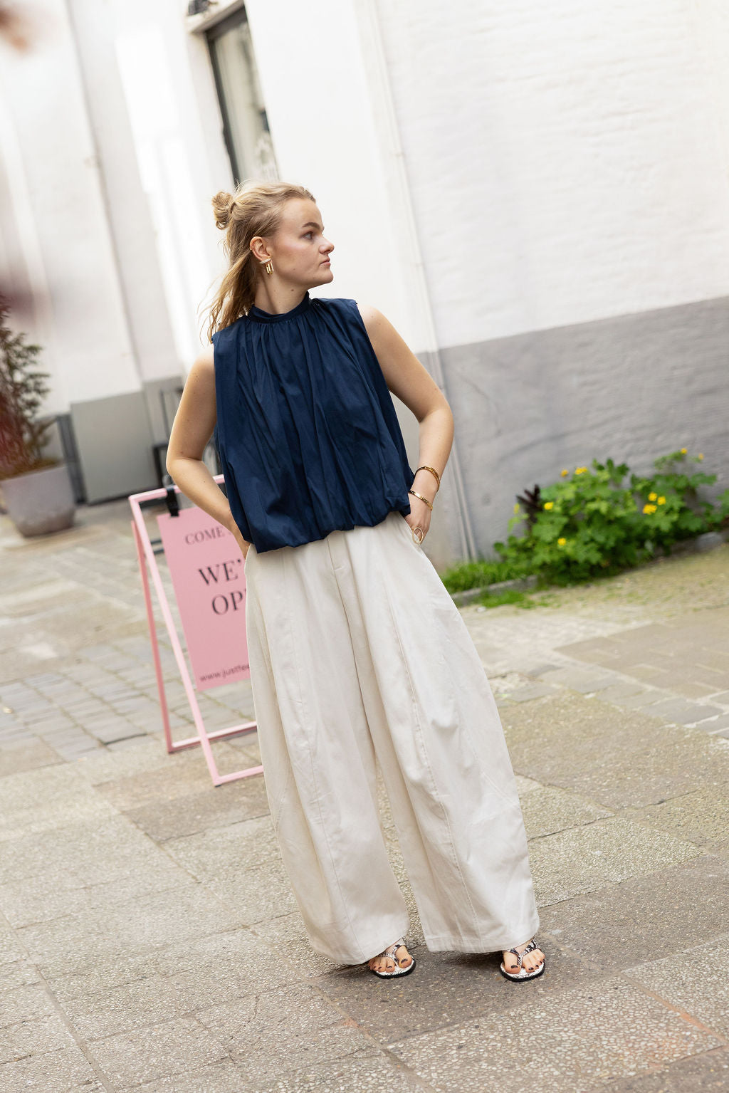 Marley Balloon Pantalon Beige