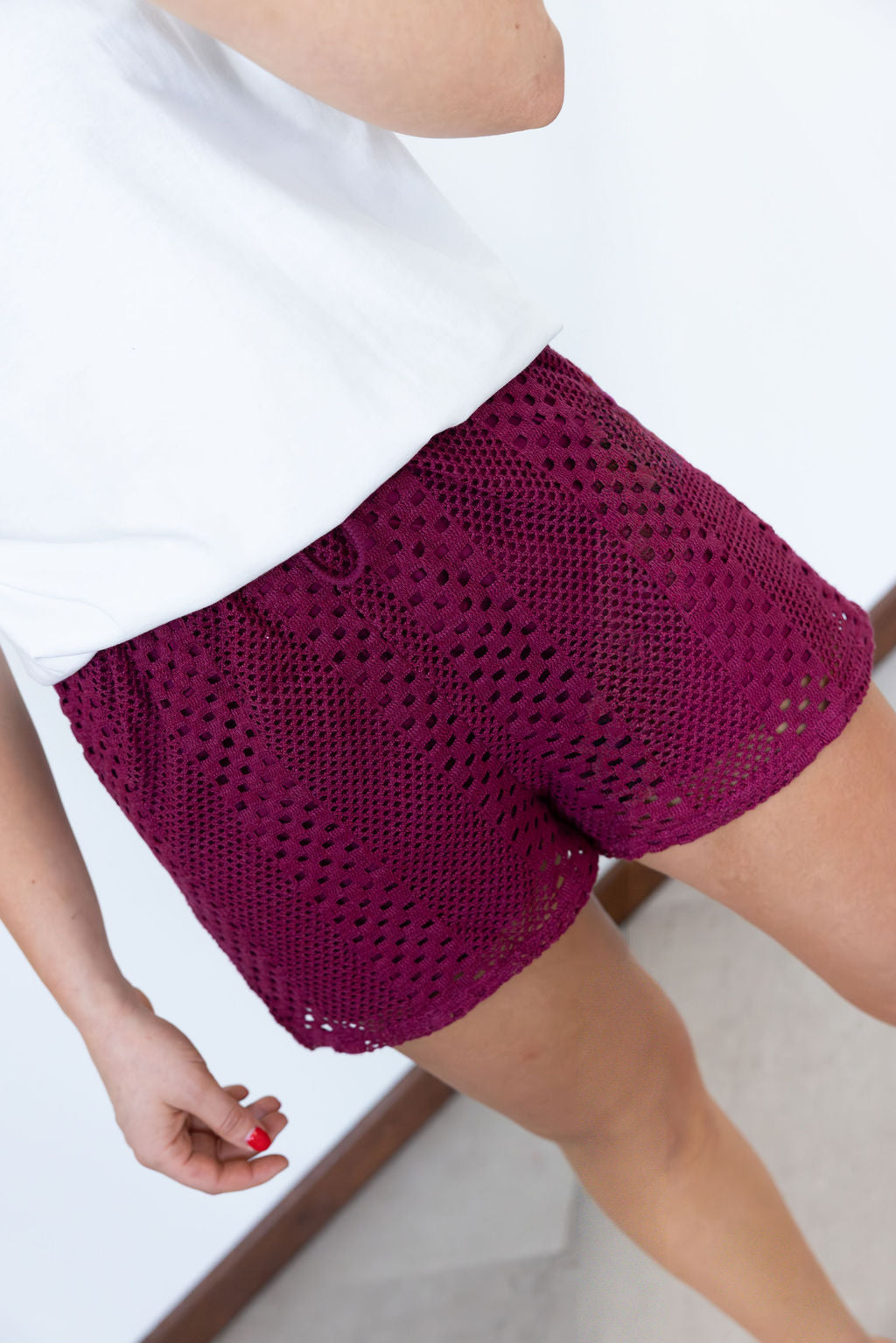 CR Norah Crochet Short