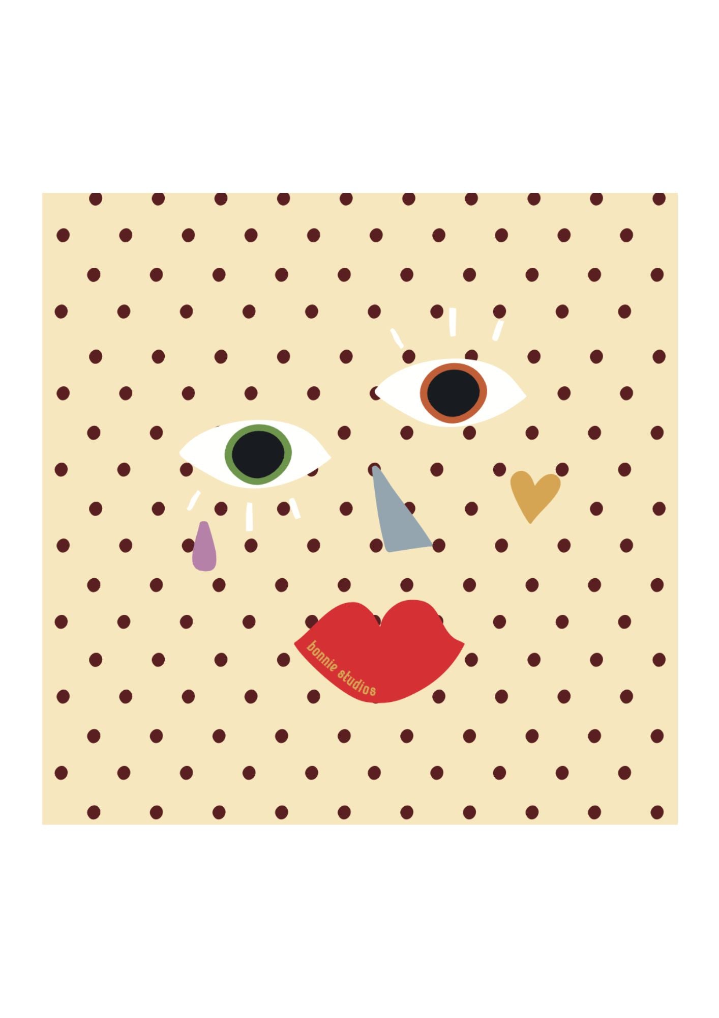Polka Dot Scarf