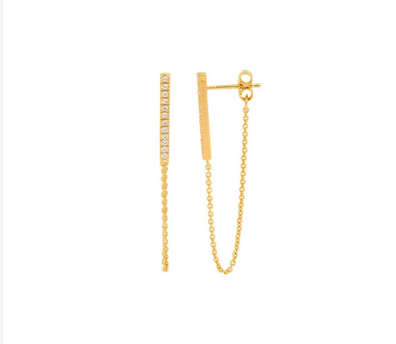 Skylar Chain Earring