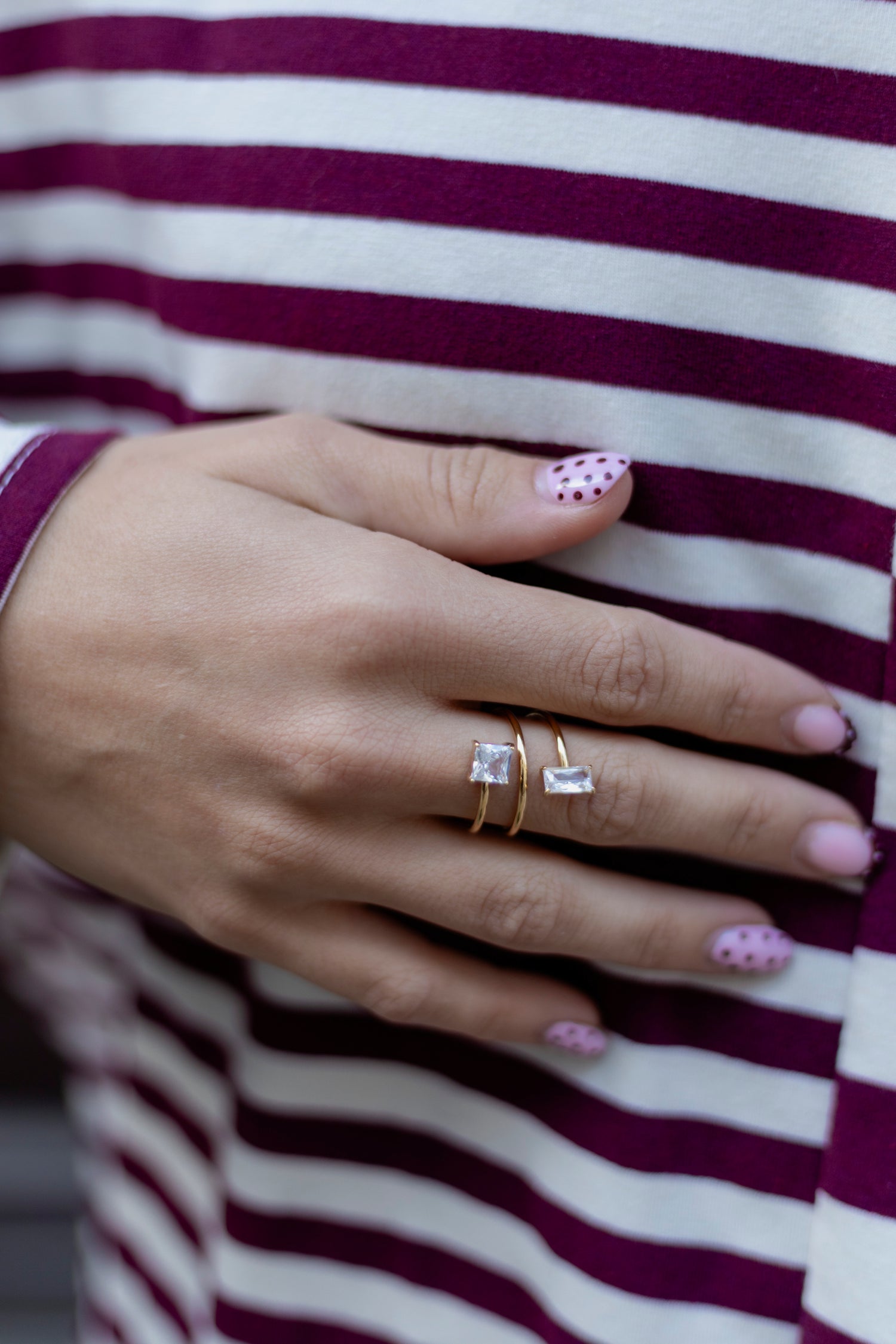 Vera Two Diamond Ring