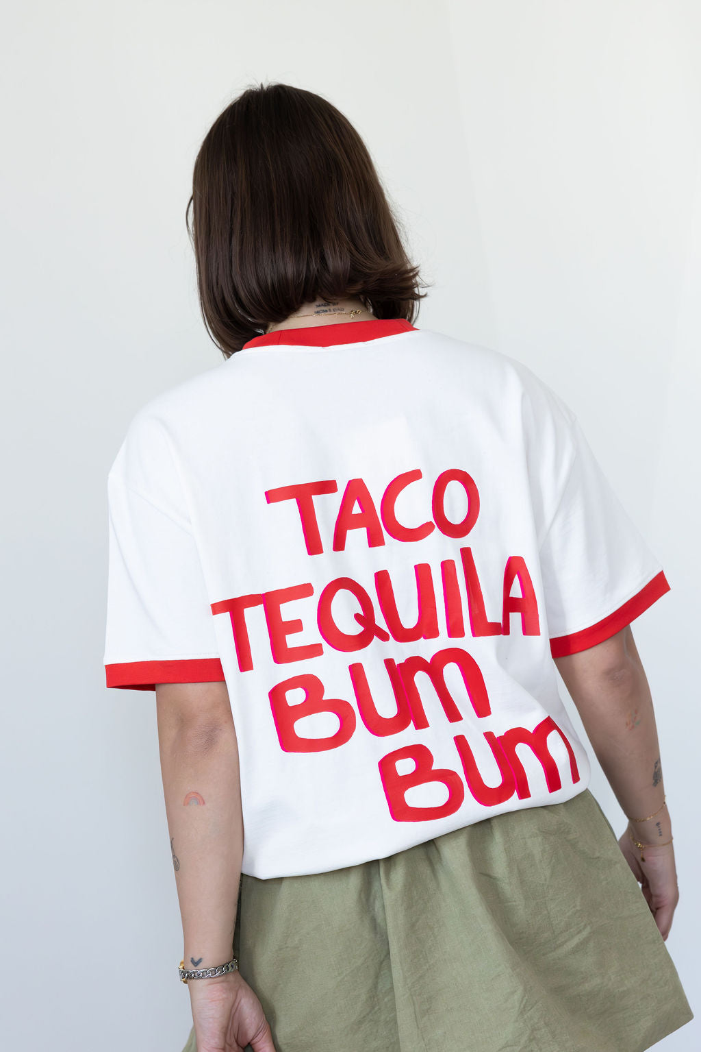 H&Y Bum Bum T-Shirt Ecru