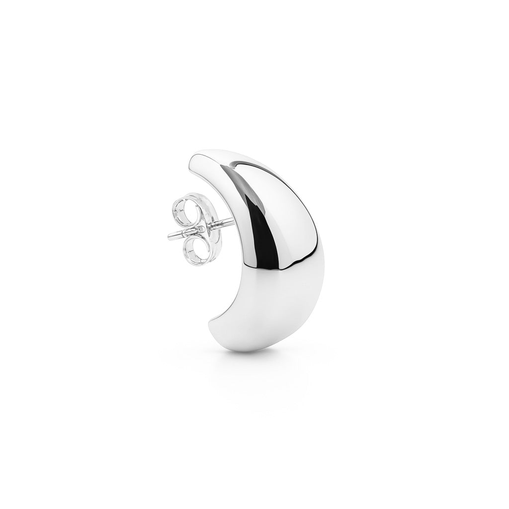 Small Bulb Earstud-Goud/Zilver